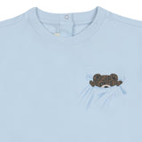 Fendi Pale Blue Fendi Bear Sweatshirt