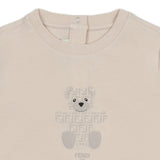 Fendi Beige Teddy Bear T-Shirt