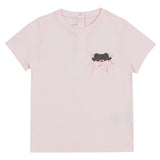 Fendi Pink Cotton Fendi Bear T-Shirt