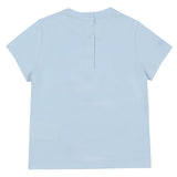 Fendi Blue Cotton Fendi Bear T-Shirt
