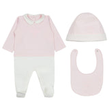 Fendi Pink & White Babygrow Set