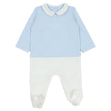 Fendi Blue & White Babygrow Set