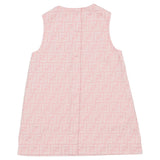 Fendi Pink All Over FF Print Dress