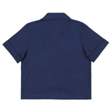 Fendi Navy Camp Collar Shirt
