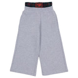 Fendi Grey Wide-Leg Sweatpants
