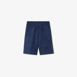 Fendi Navy All Over Print Bermuda Shorts