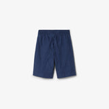 Fendi Navy All Over Print Bermuda Shorts