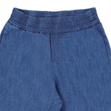 Fendi Blue Jeans With FF Logo On The Turn-Ups