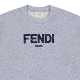 Fendi Grey Logo Sweatshirt