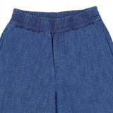 Fendi Blue Jeans With Logo On The Turn-Ups