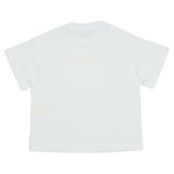 Fendi White T-Shirt With Fendi Roma Logo.