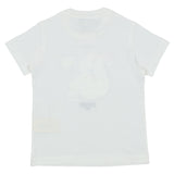 Fendi White Squirrel Print Cotton T-Shirt