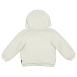 Moschino Off White Teddy Bear Sherpa Hoodie