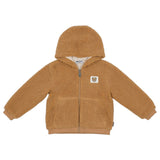 Moschino Brown Faux Fur Teddy Bear Jacket