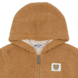 Moschino Brown Faux Fur Teddy Bear Jacket