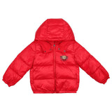 Moschino Red Teddy Bear Puffer Jacket