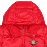 Moschino Red Teddy Bear Puffer Jacket