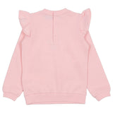 Moschino Peach Floral Teddy Bear Sweatshirt