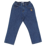 Moschino Blue Teddy Patch Jeans