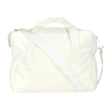 Moschino Cream Corduroy Changing Bag And Mat Set