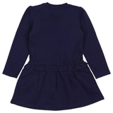 Moschino Navy Blue Teddy Bear Sweatshirt Dress