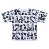 Moschino White Logo Print T-Shirt