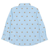 Moschino Blue Teddy Bear Shirt & Trousers Set