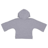 Moschino Grey Printed Hoodie