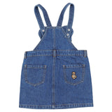 Moschino Pink Long-Sleeve T-Shirt & Blue Teddy Bear Denim Set