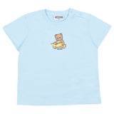 Moschino Blue teddy Bear Print T-Shirt