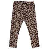 Moschino Black All-Over Teddy Bear-Print Leggings