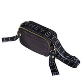 Stella McCartney Black Sling Bag With Brand Name