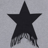 Stella McCartney Grey T-Shirt With Star Emb