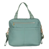 Stella McCartney Green Diaper Bag With Brand Name Strip
