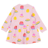Stella McCartney Pink Dress With Multi Jelly Printed