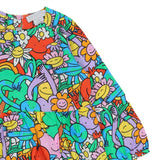 Stella McCartney Multi Dress With Multi Flower Printed