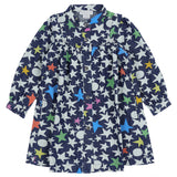 Stella McCartney Multi Dress Denim With Stars Printed