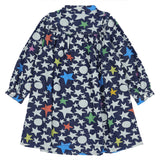 Stella McCartney Multi Dress Denim With Stars Printed
