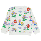 Stella McCartney White Tracksuit With Multi Flower Printed