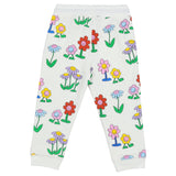 Stella McCartney White Tracksuit With Multi Flower Printed