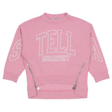 Stella McCartney Pink Tracksuit With Brand Name Print