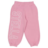 Stella McCartney Pink Tracksuit With Brand Name Print