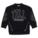 Stella McCartney Black Tracksuit With Brand Name Print