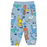 Stella McCartney Blue Tracksuit With Earth Friends Printed