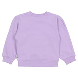Stella McCartney Lilac Sweatshirt With Heart Flower Print
