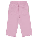 Stella McCartney Lilac Jeans With Elastic Waist Brand Name Label