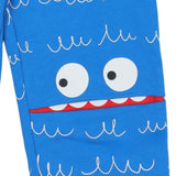 Stella McCartney Blue Joggers With Monster Graphic Printed