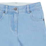 Stella McCartney Blue Jeans With Brand Name Label