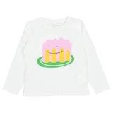 Stella McCartney White T-Shirt With Jelly Print