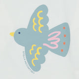 Stella McCartney White T-Shirt With Bird Print